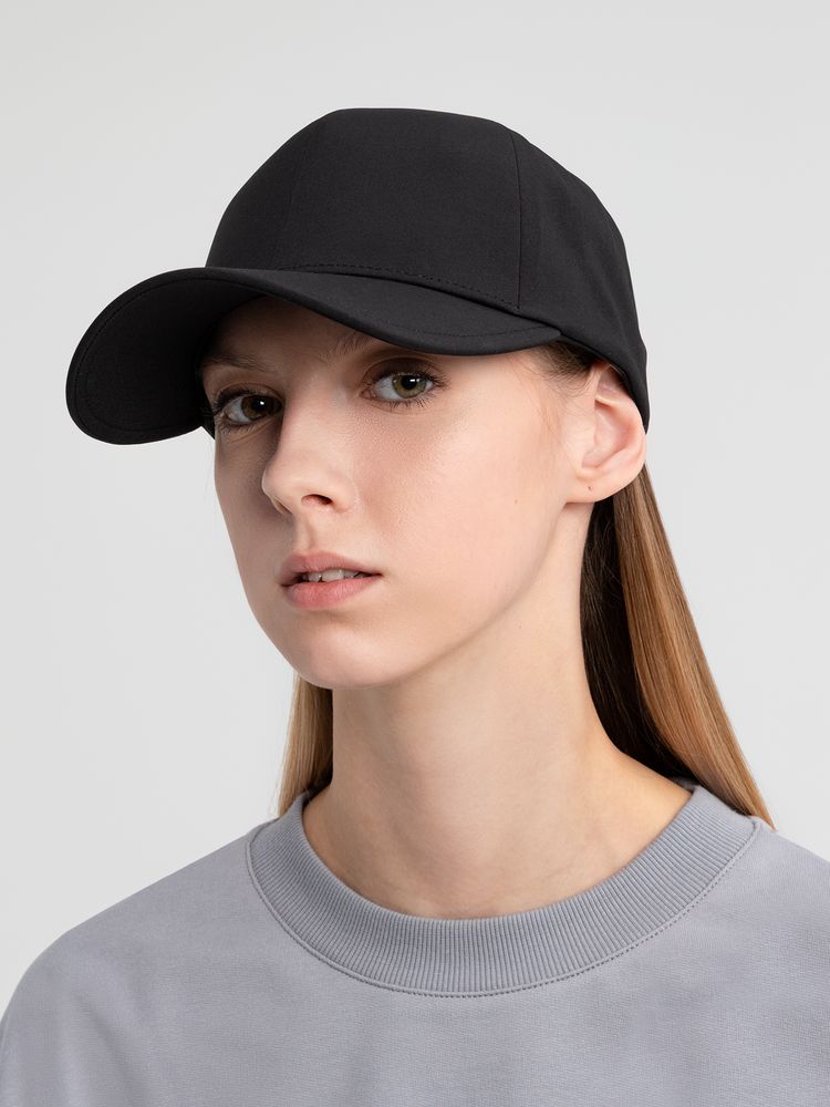 Бейсболка Kosmos, черная / Миниатюра модельного (1000)