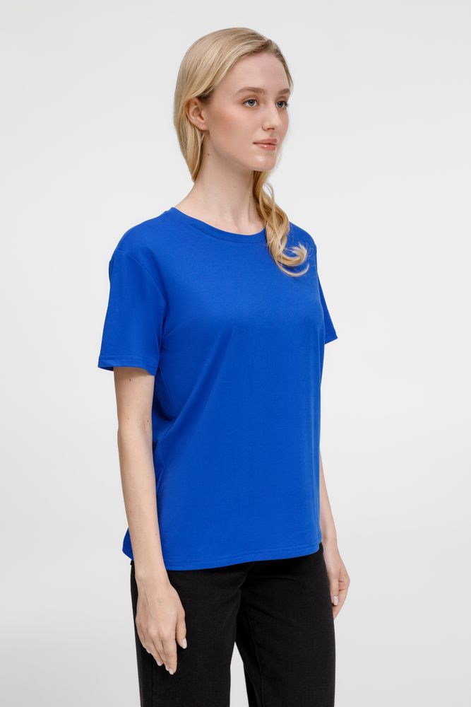 Футболка унисекс Senti, ярко-синяя / Миниатюра модельного (1000)