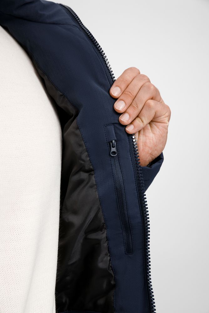 Куртка-парка унисекс Sfera, темно-синяя / Миниатюра модельного (1000)