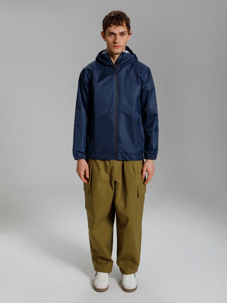 Куртка унисекс Nordvind DWR, темно-синяя / Миниатюра модельного (1000)