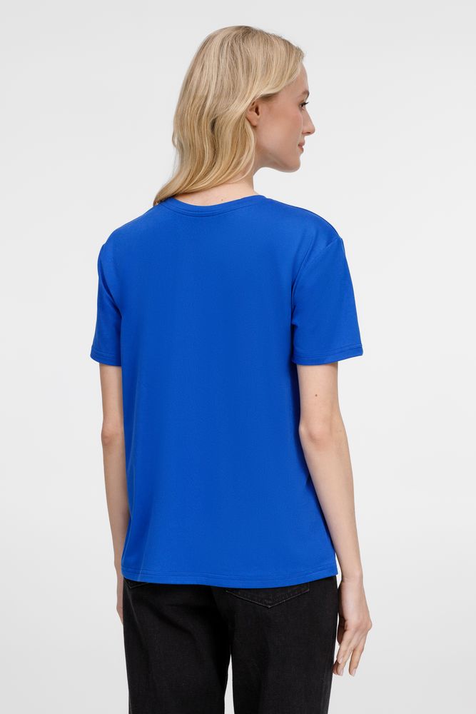 Футболка унисекс Senti, ярко-синяя / Миниатюра модельного (1000)