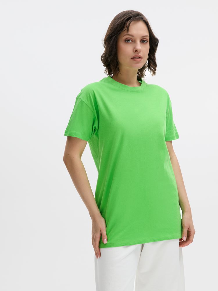 Футболка унисекс Regent 150, зеленый лайм / Миниатюра модельного (1000)