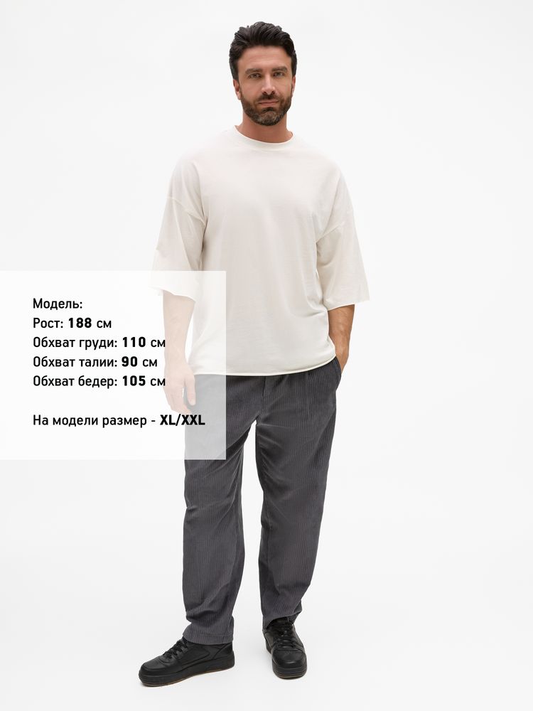 Футболка унисекс T1, молочно-белая / Миниатюра модельного (1000)