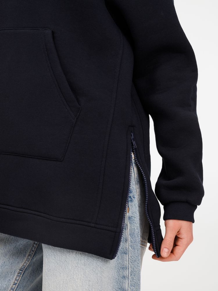 Худи унисекс оверсайз Easy Street, темно-синее / Миниатюра модельного (1000)