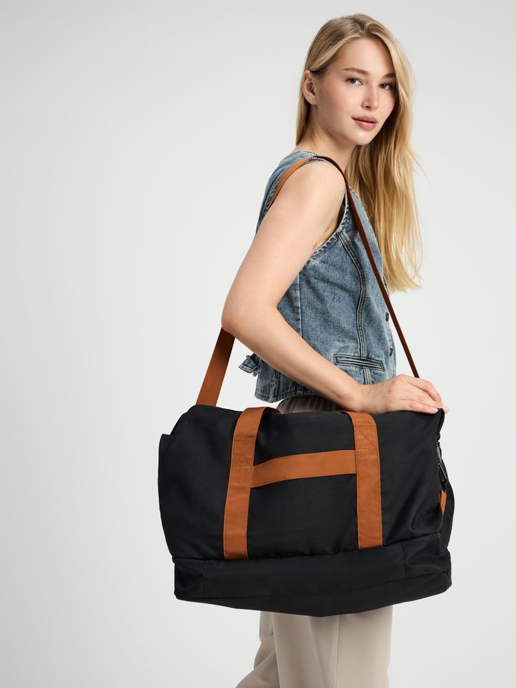 Сумка дорожная Incluso, черная / Миниатюра модельного (1000)