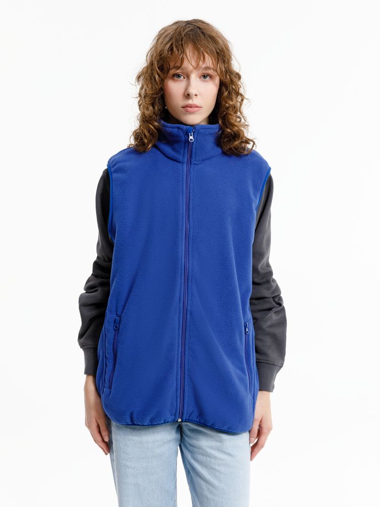 Жилет флисовый унисекс Nesse, синий / Миниатюра модельного (1000)