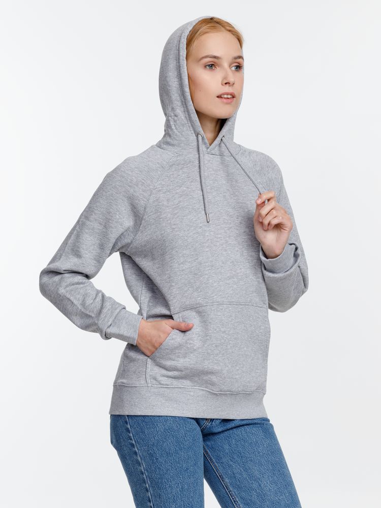 Толстовка унисекс Stellar, серый меланж / Миниатюра модельного (1000)