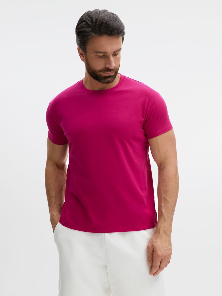 Футболка Imperial 190, ярко-розовая (фуксия) / Миниатюра модельного (1000)