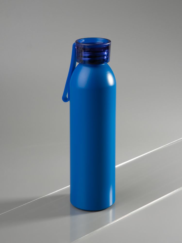 Бутылка для воды Brooke, матовая синяя / Миниатюра имиджевого (1000)