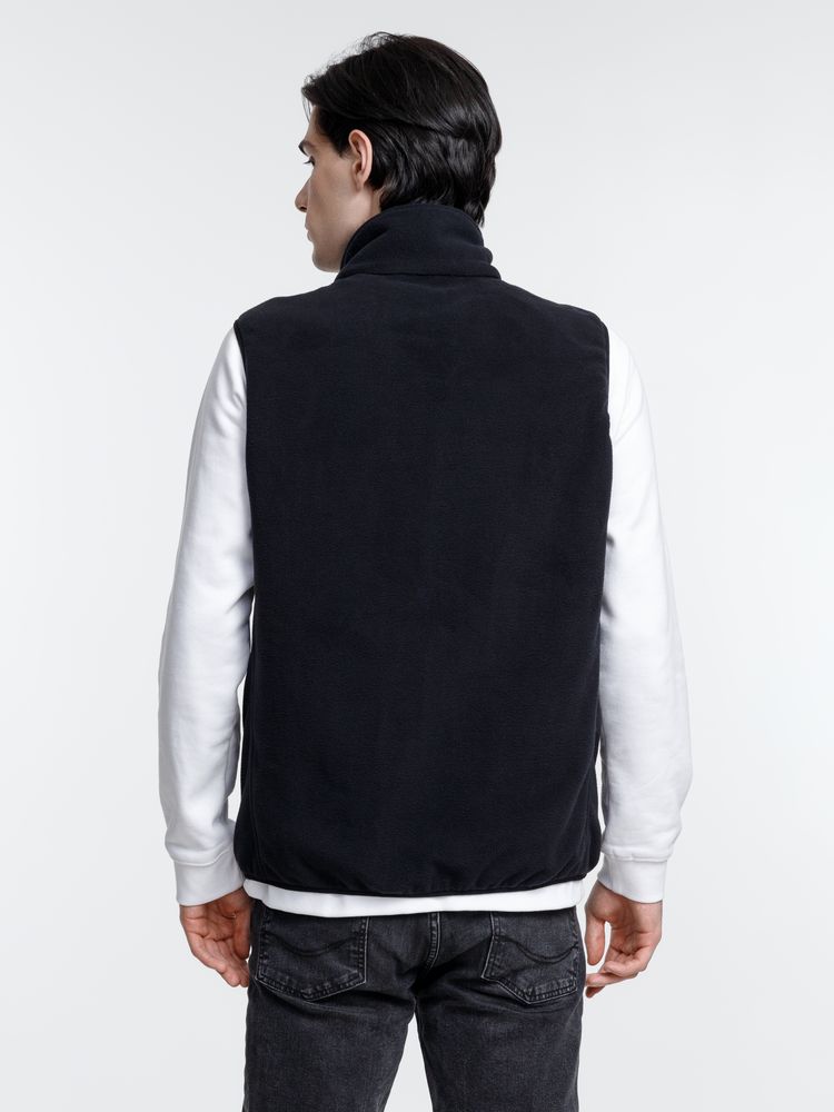 Жилет флисовый унисекс Nesse, черный / Миниатюра модельного (1000)