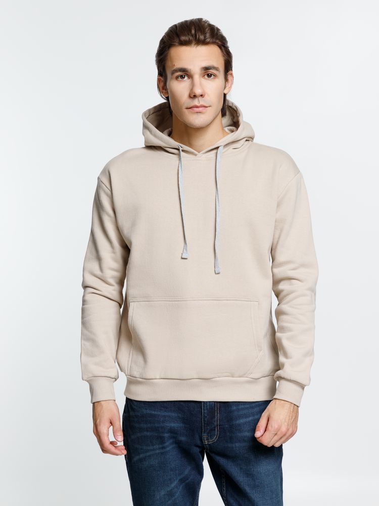 Толстовка с капюшоном Kirenga Heavy, бежевая / Миниатюра модельного (1000)