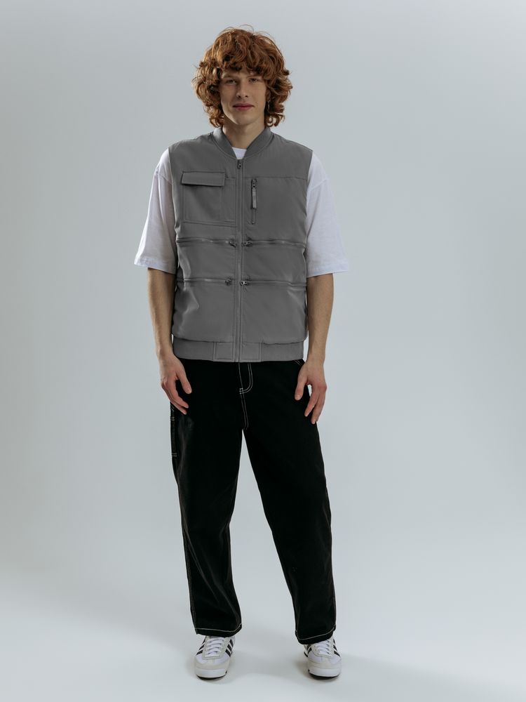 Жилет Hard Work, серый / Миниатюра модельного (1000)