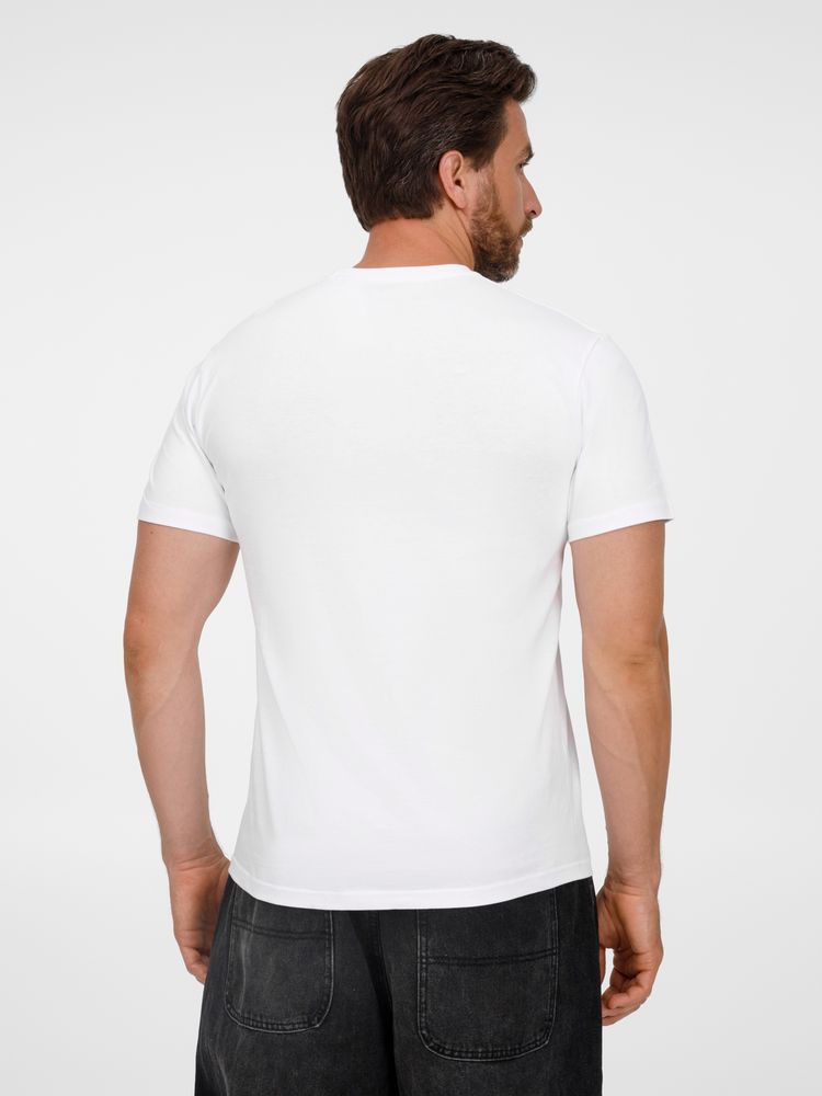 Футболка унисекс T-Bolka 180, белая / Миниатюра модельного (1000)