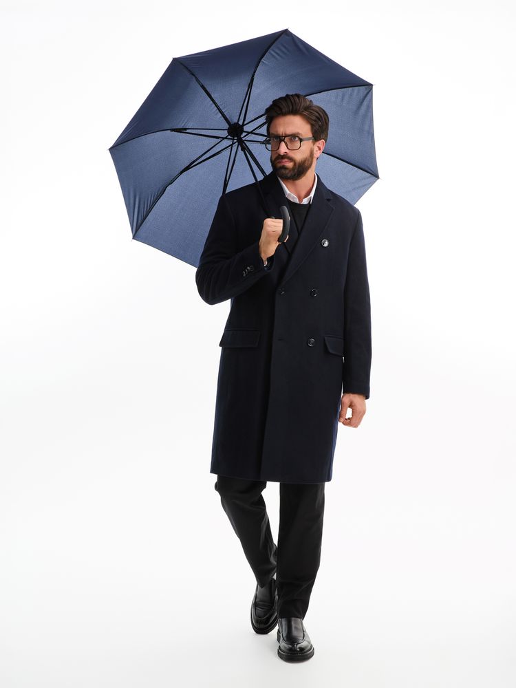 Зонт-трость Wind, синий / Миниатюра модельного (1000)