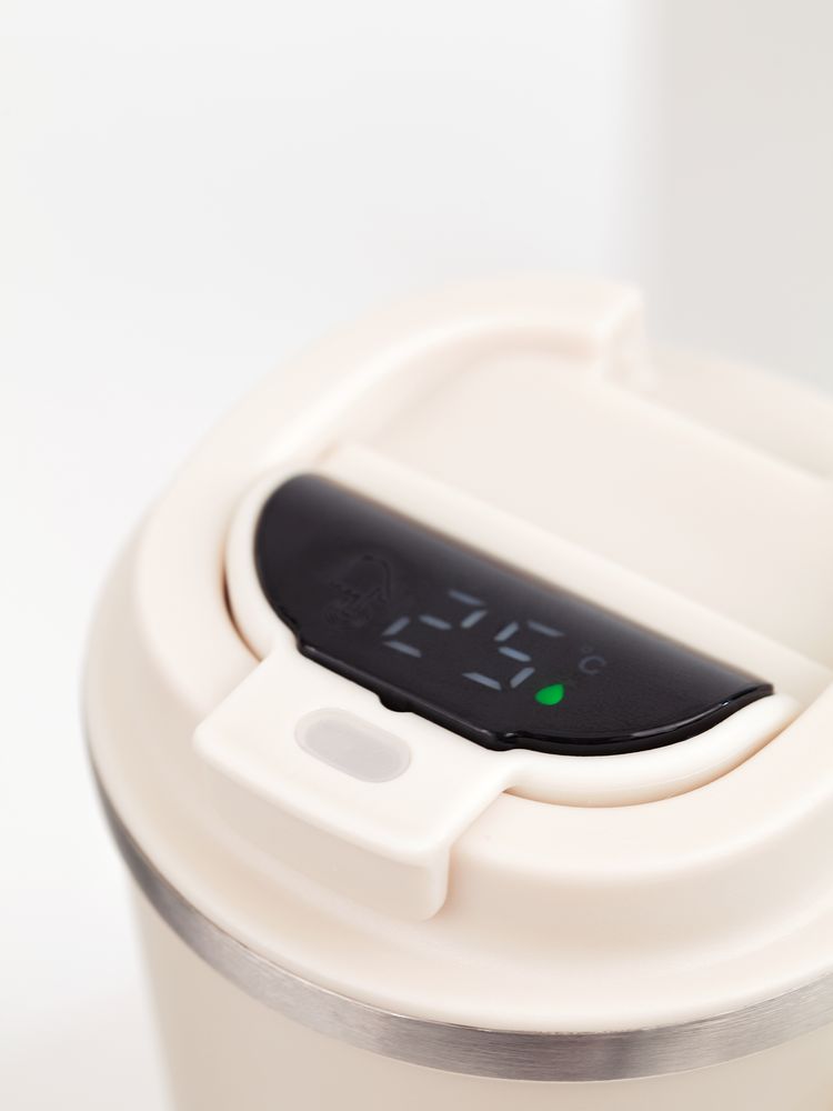 Смарт-стакан с заменяемой батареей tellMug, ver.2, белый / Миниатюра имиджевого (1000)