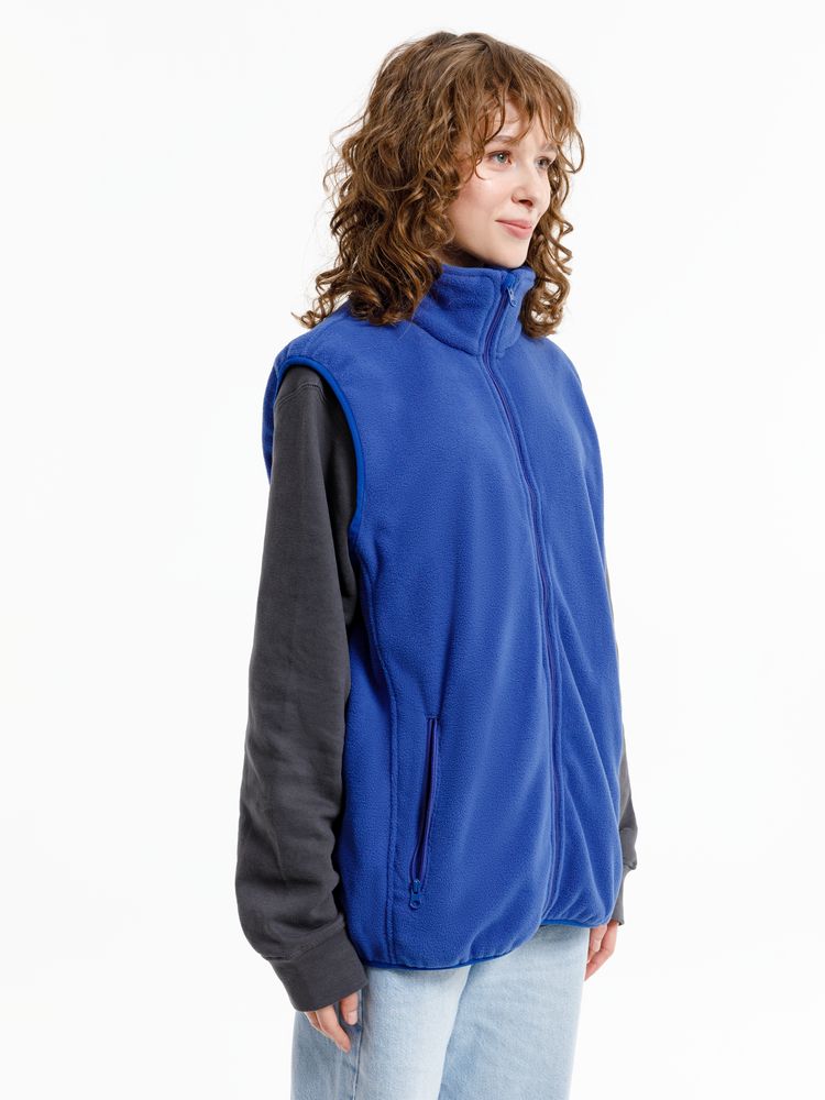 Жилет флисовый унисекс Nesse, синий / Миниатюра модельного (1000)