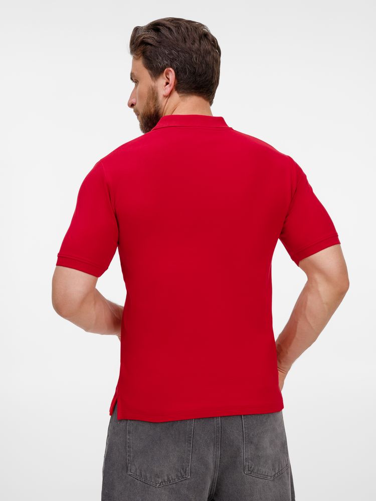 Рубашка поло унисекс Upswing, красная / Миниатюра модельного (1000)