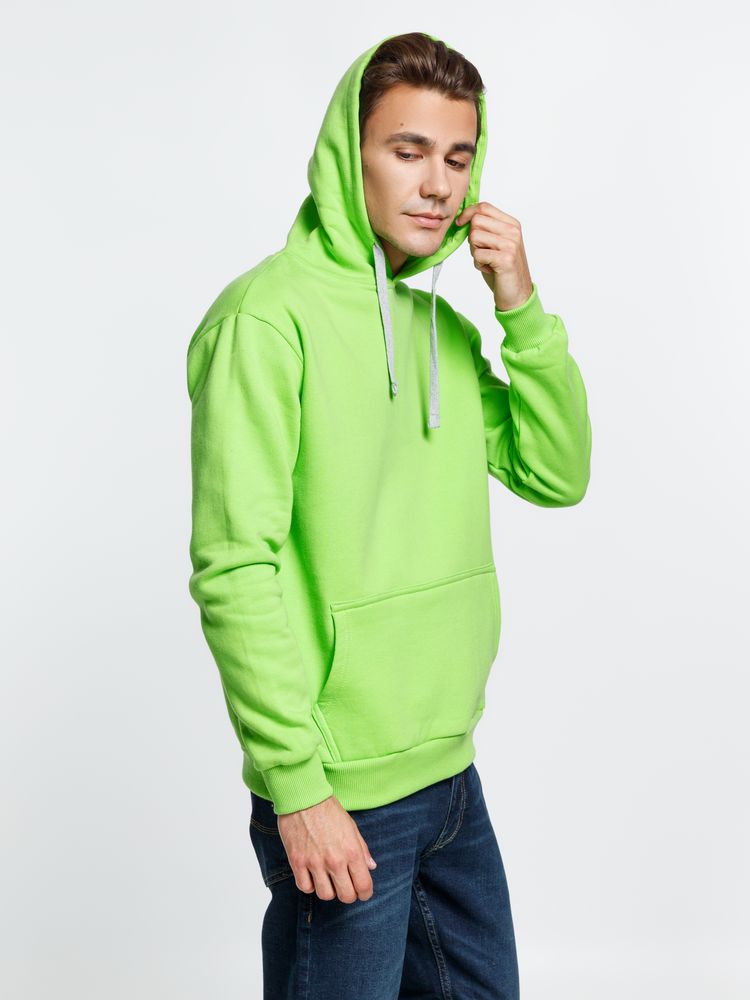 Толстовка с капюшоном Kirenga Heavy, зеленое яблоко / Миниатюра модельного (1000)