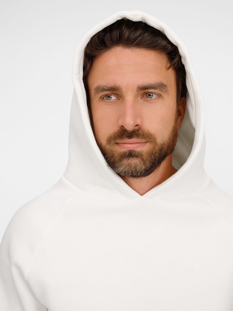 Худи унисекс оверсайз Easy Street, молочно-белое / Миниатюра модельного (1000)