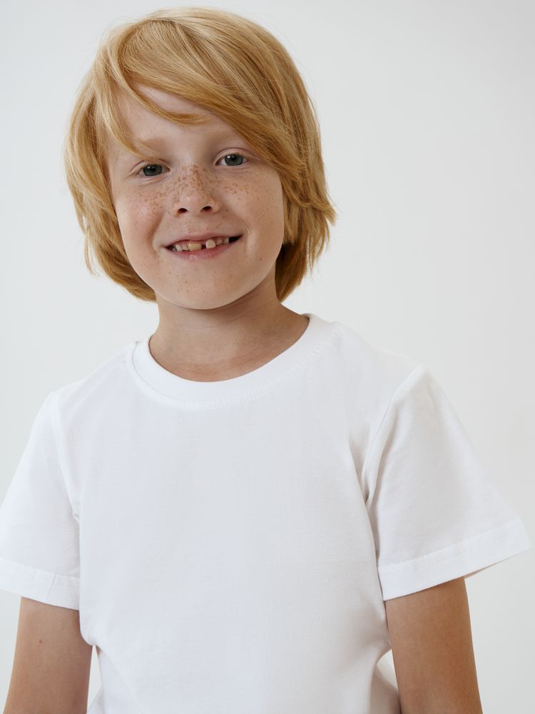 Футболка детская T-Bolka Kids, белая (белоснежная) / Миниатюра модельного (1000)