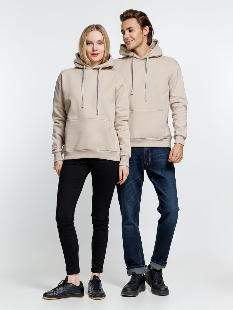 Толстовка с капюшоном Kirenga Heavy, бежевая / Миниатюра модельного (1000)