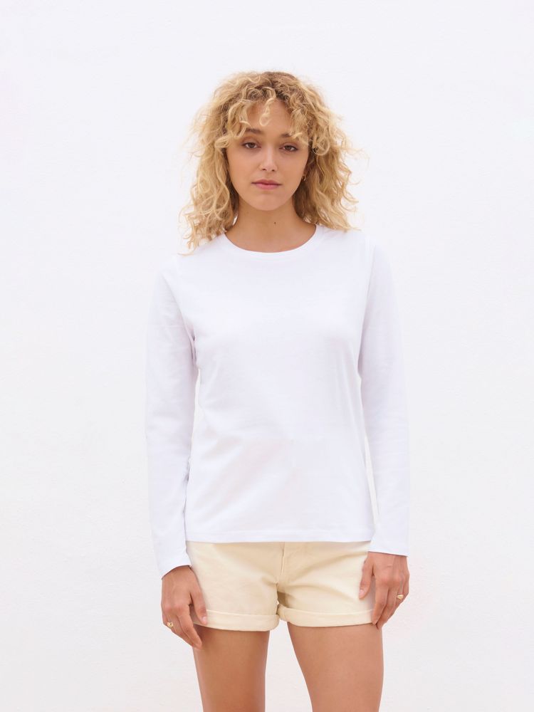 Футболка с длинным рукавом женская Monarch Women, красная / Миниатюра модельного (1000)