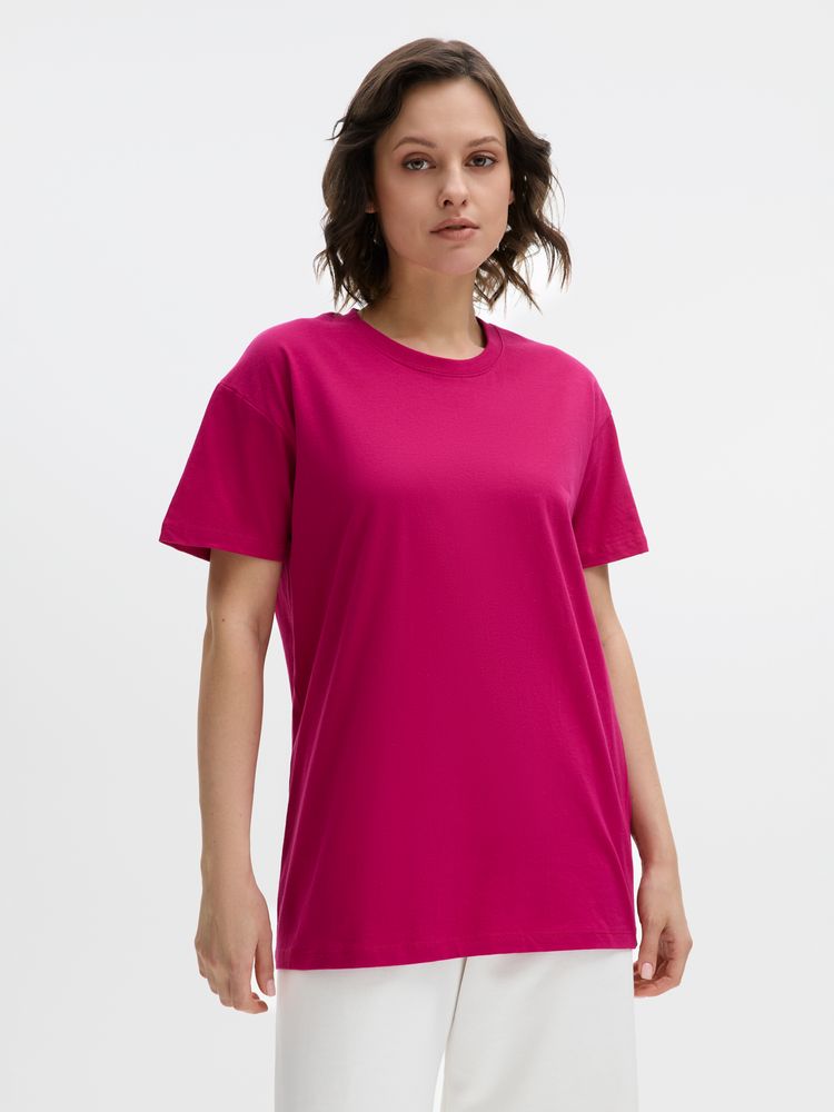 Футболка Imperial 190, ярко-розовая (фуксия) / Миниатюра модельного (1000)