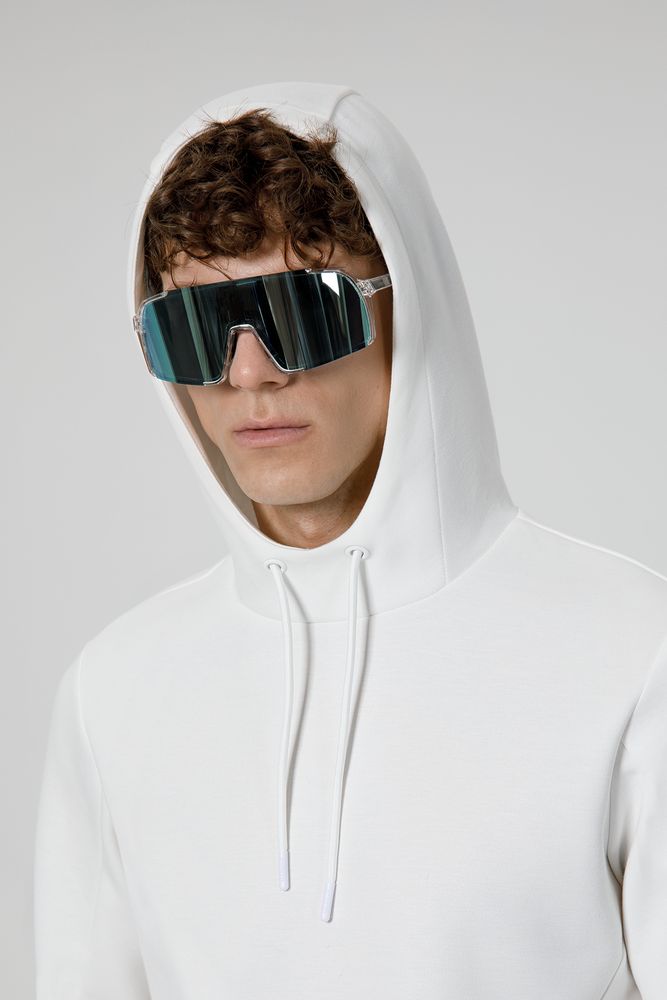 Худи унисекс Begi, молочно-белое / Миниатюра модельного (1000)