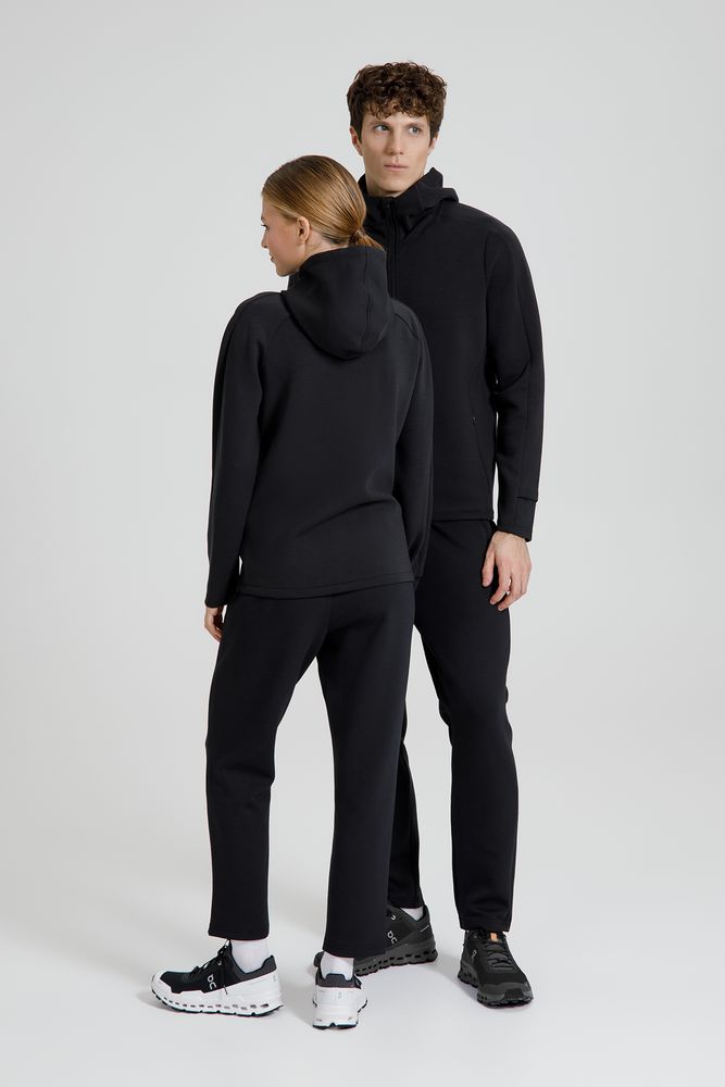 Куртка с капюшоном унисекс Begi, черная / Миниатюра модельного (1000)