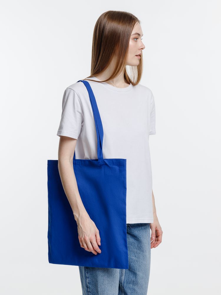 Холщовая сумка Optima 135, ярко-синяя / Миниатюра модельного (1000)