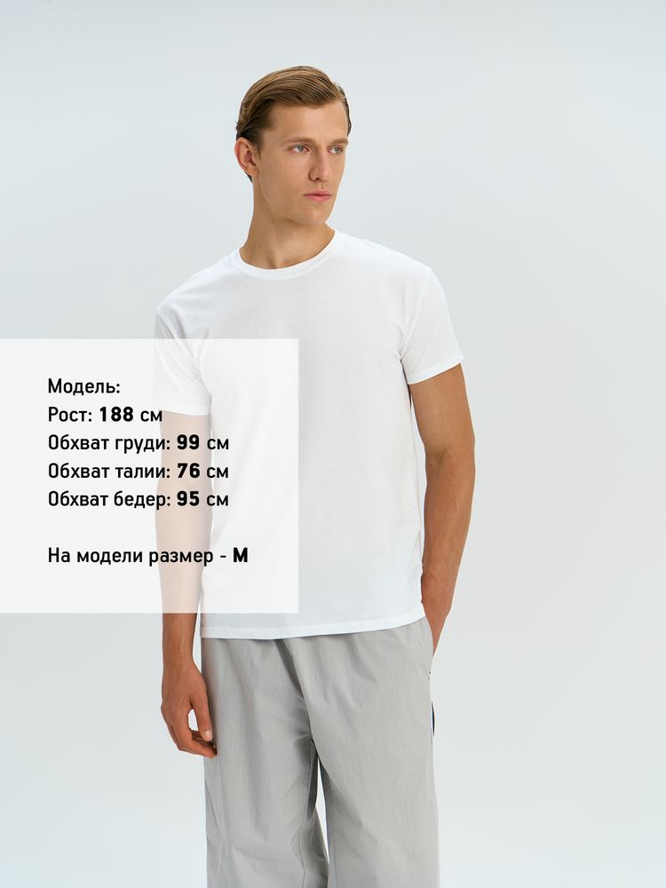 Футболка унисекс Regent 150, белая / Миниатюра модельного (1000)