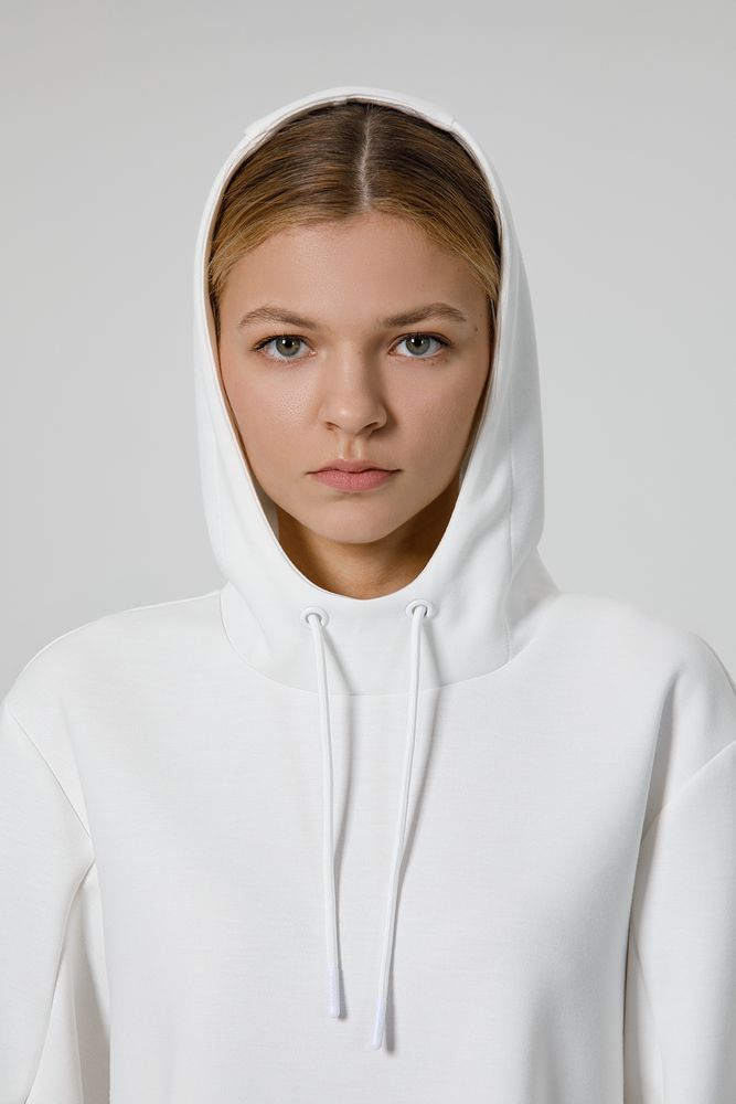 Худи унисекс Begi, молочно-белое / Миниатюра модельного (1000)