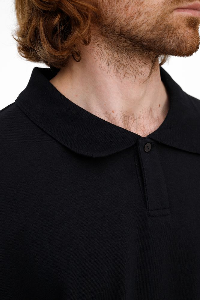 Свитшот оверсайз унисекс S6, черный / Миниатюра модельного (1000)