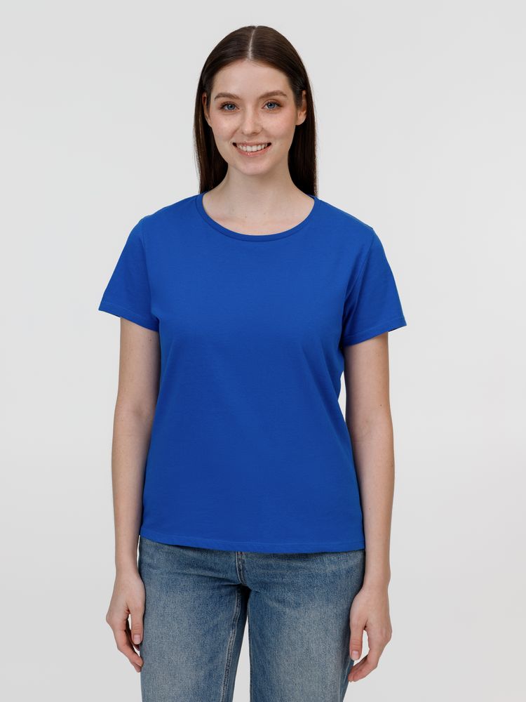 Футболка женская E150, зеленое яблоко / Миниатюра модельного (1000)