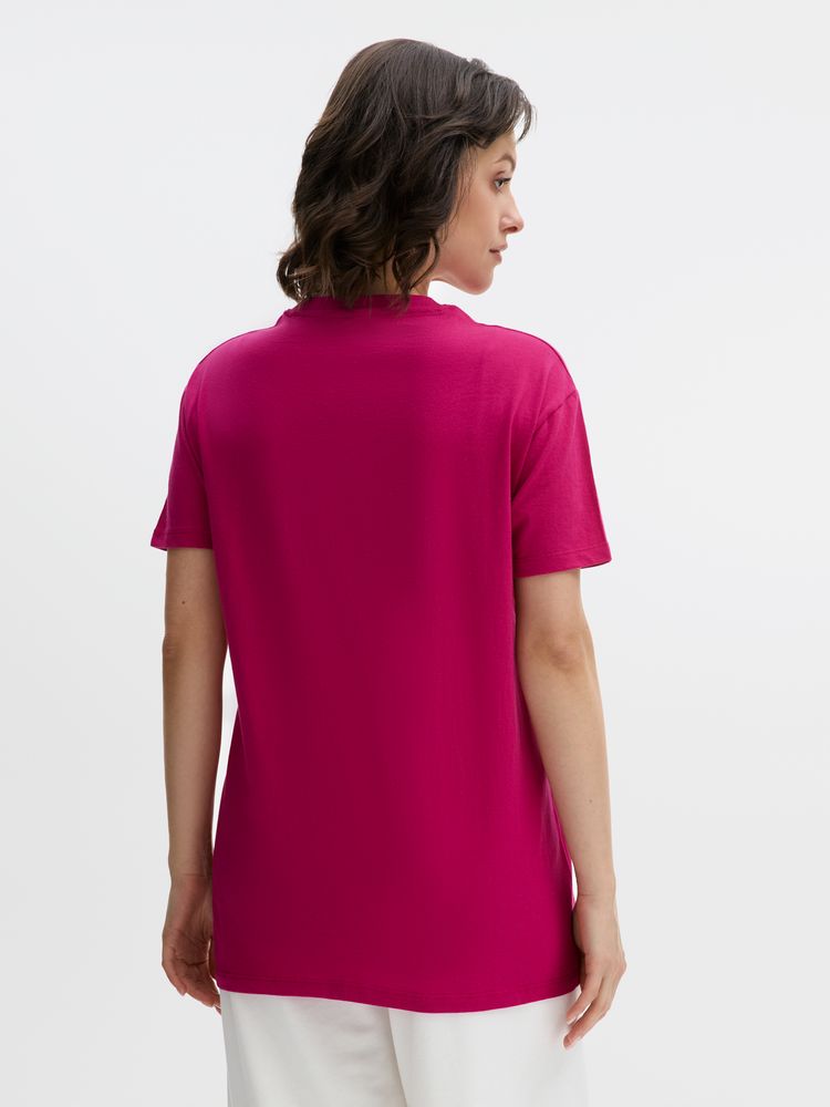 Футболка унисекс Regent 150, ярко-розовая (фуксия) / Миниатюра модельного (1000)