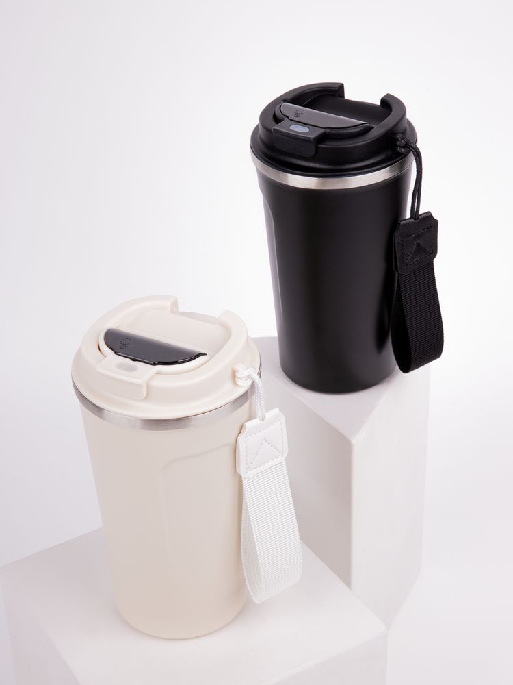 Смарт-стакан с заменяемой батареей tellMug, ver.2, черный / Миниатюра имиджевого (1000)