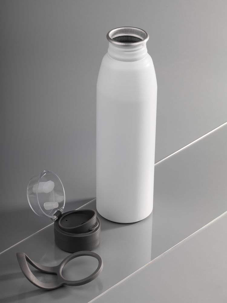 Бутылка для воды Billy Gym, матовая белая / Миниатюра имиджевого (1000)