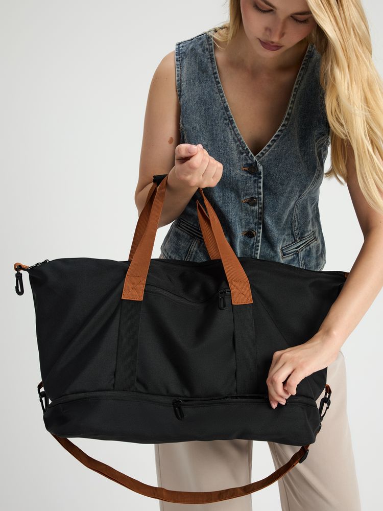 Сумка дорожная Incluso, черная / Миниатюра модельного (1000)