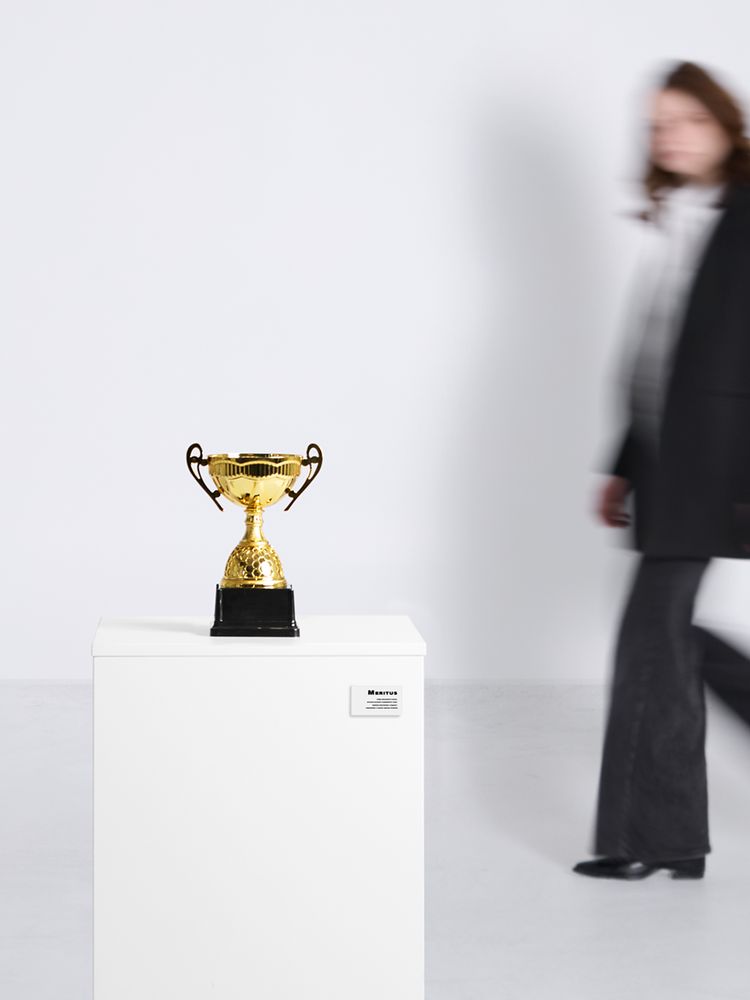 Кубок Meritus, большой, золотистый / Миниатюра имиджевого (1000)