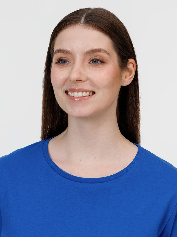 Футболка женская E150, зеленое яблоко / Миниатюра модельного (1000)