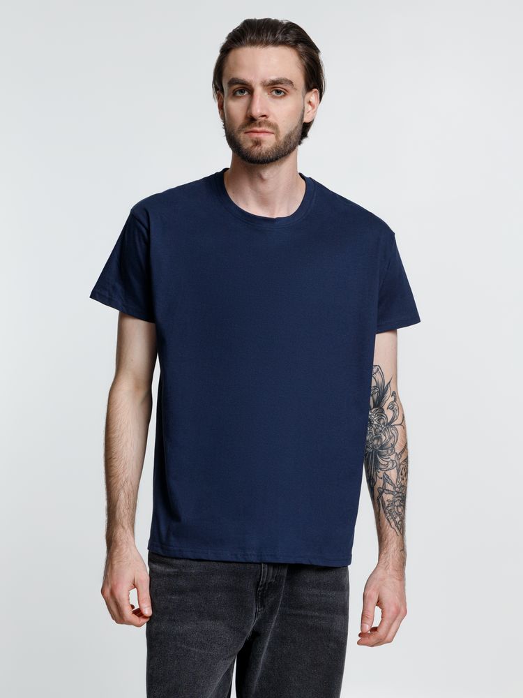 Футболка мужская Ankara, темно-синяя / Миниатюра модельного (1000)
