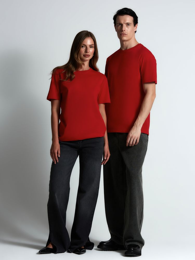 Футболка унисекс Streetwise, красная / Миниатюра модельного (1000)