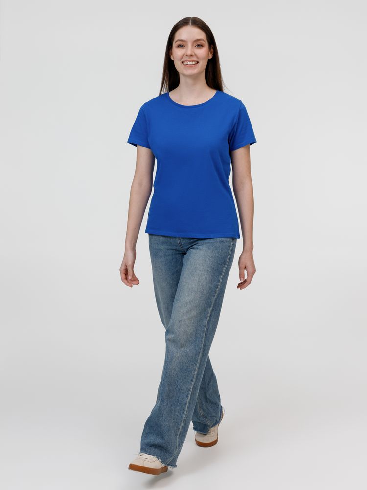 Футболка женская E150, зеленое яблоко / Миниатюра модельного (1000)