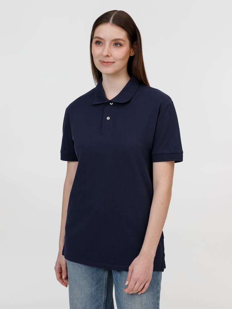 Рубашка поло унисекс Pacific, кобальт (темно-синяя) / Миниатюра модельного (1000)