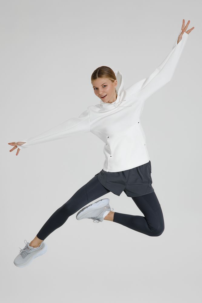 Худи унисекс Begi, молочно-белое / Миниатюра имиджевого (1000)