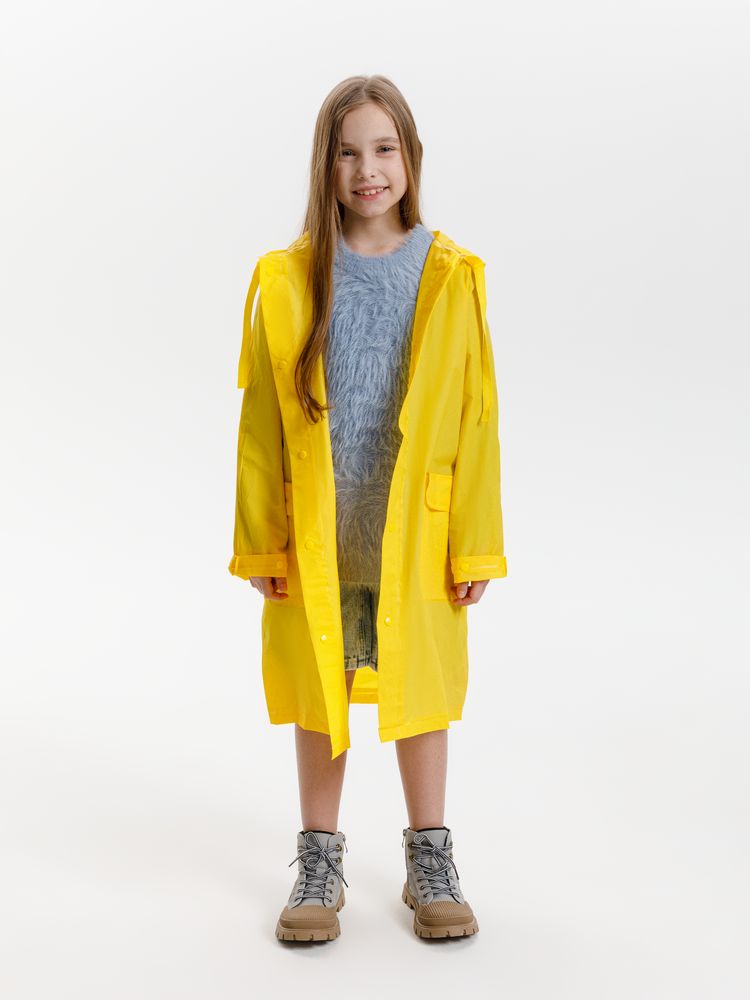 Дождевик детский RainDrop Kids, желтый / Миниатюра модельного (1000)