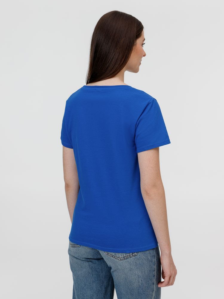 Футболка женская E150, зеленое яблоко / Миниатюра модельного (1000)