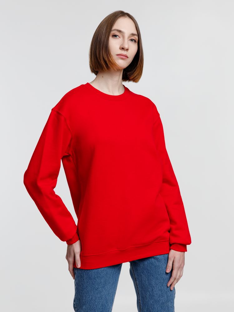 Свитшот унисекс Columbia, красный / Миниатюра модельного (1000)