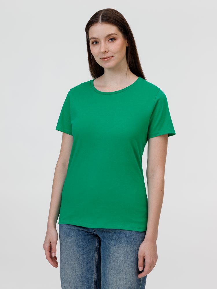 Футболка женская E190 ярко-синяя / Миниатюра модельного (1000)