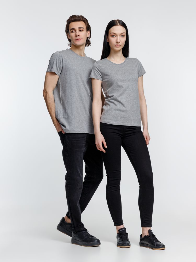 Футболка женская Pioneer Women, серый меланж / Миниатюра модельного (1000)